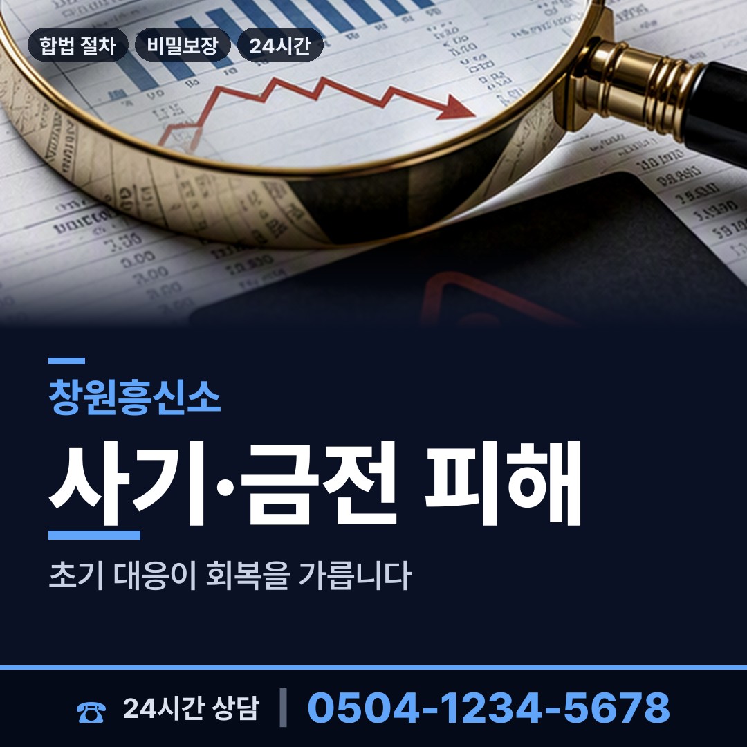 창원 양덕2동 탐정사무소비용 상담 안내